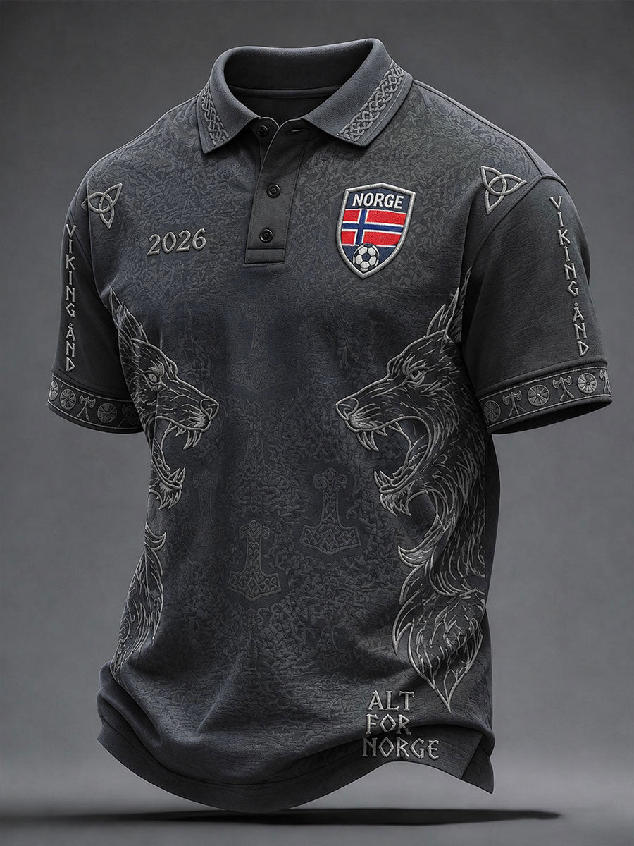 Herrespillere Norge Fotball T-skjorter