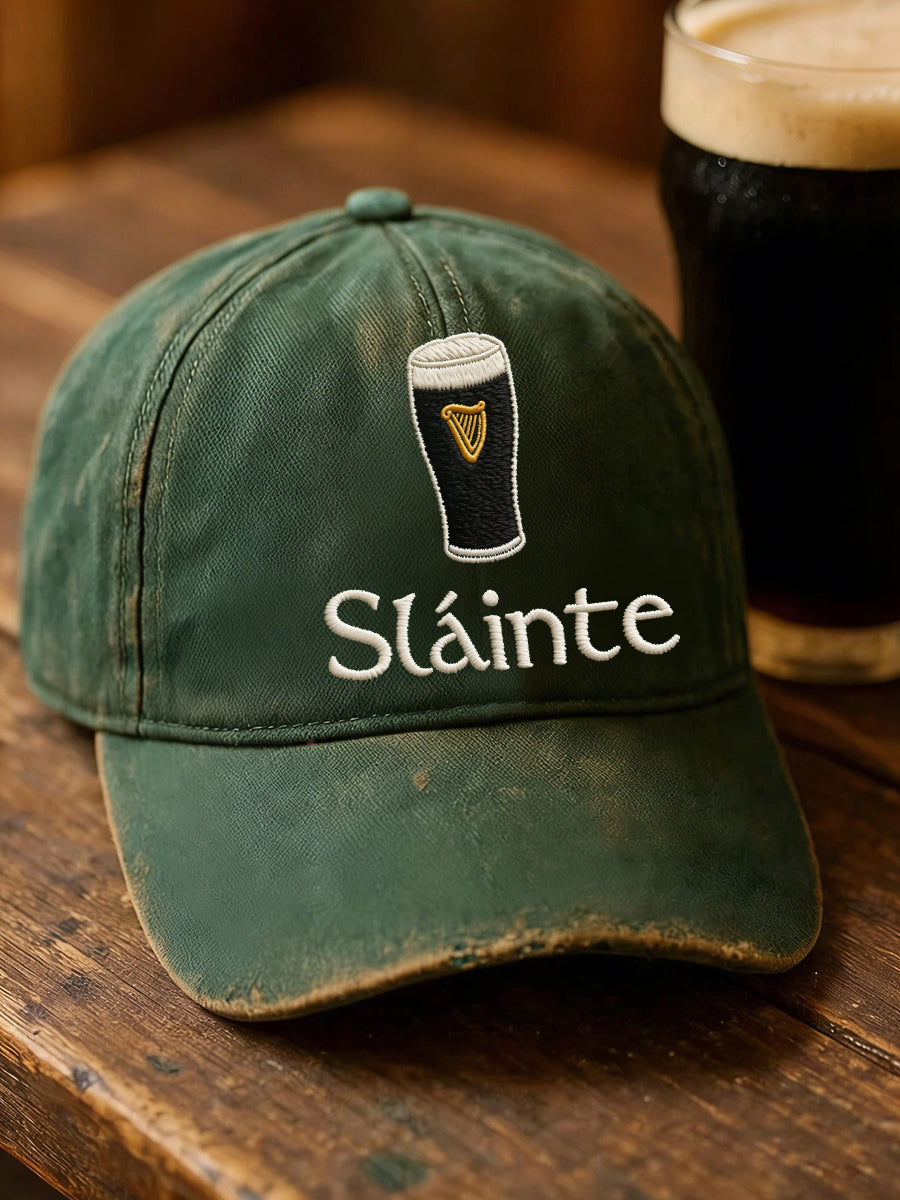 Unisex St. Patrick's Day Shamrock Art Print Hat