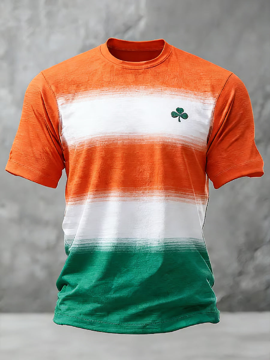 Mäns St. Patrick's Day Tryckt T-shirt