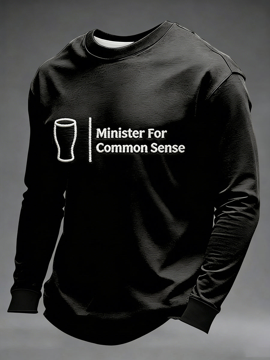 Men's St. Patrick's Day Beer Funny Crew Neck Sweatshirt
