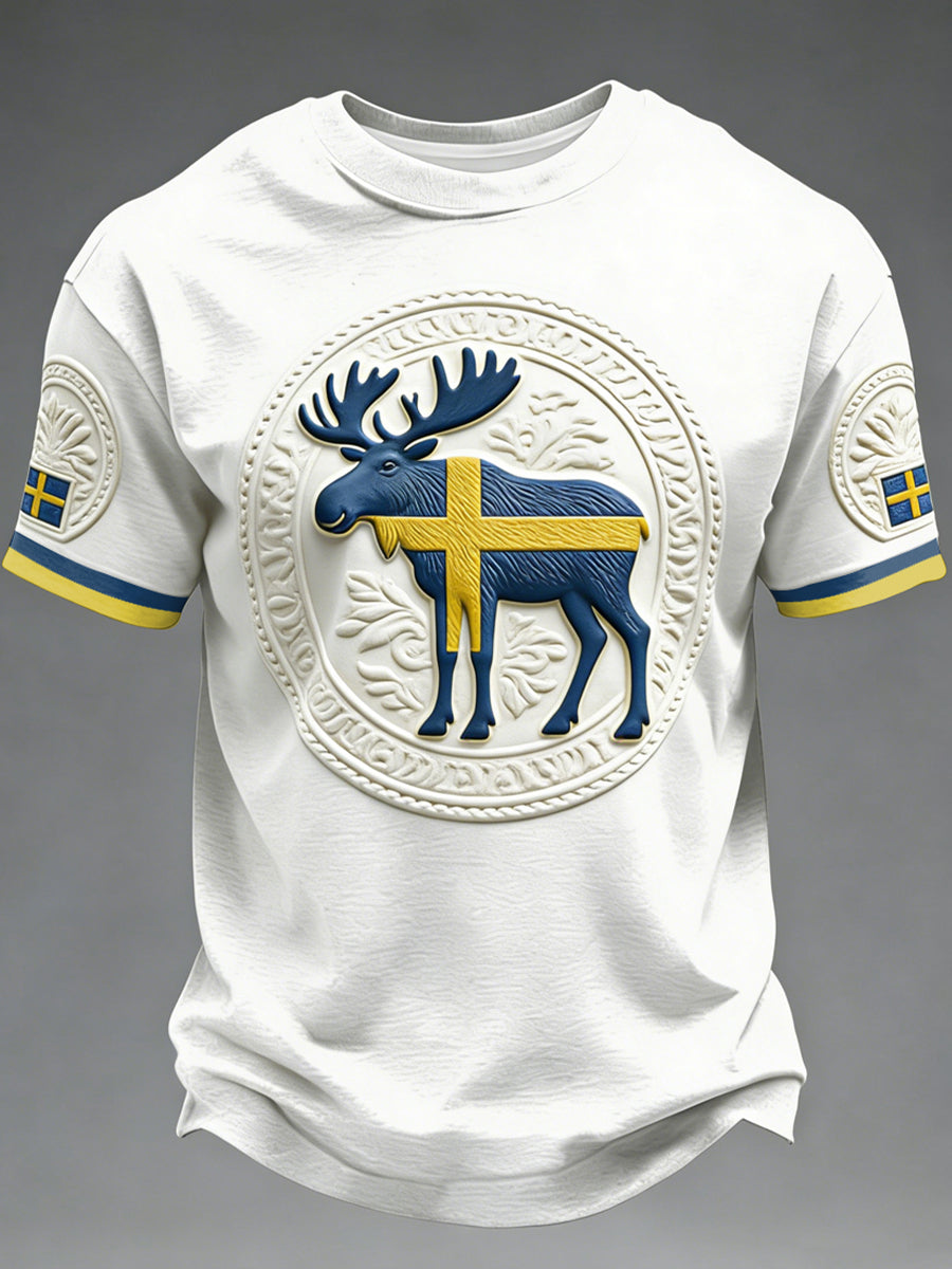 Men's Swedish Flag T-shirt