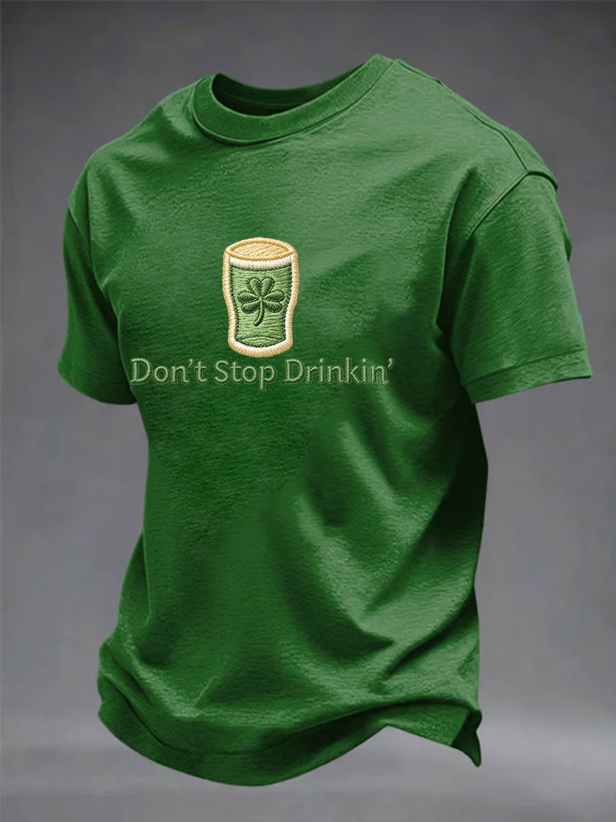 Mäns roliga St. Patricks dag T-shirt