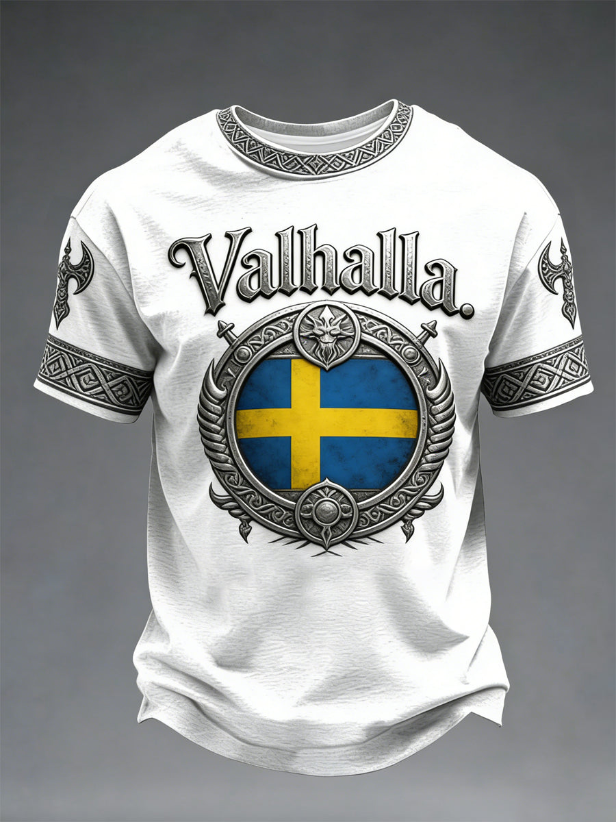 Lord's Swedish Viking-style Valhalla T-shirt