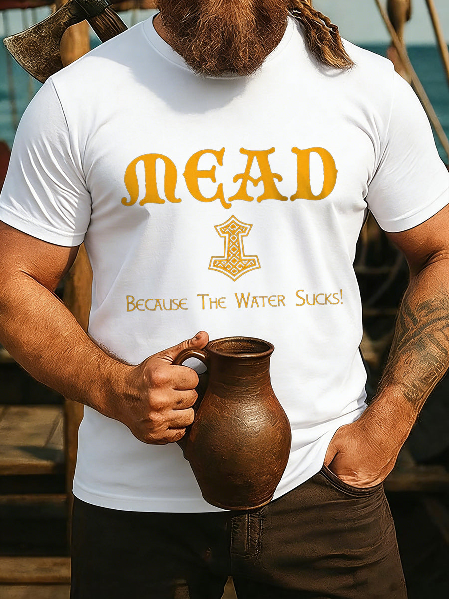 Men's Viking Drinking Short Sleeve T-Shirt