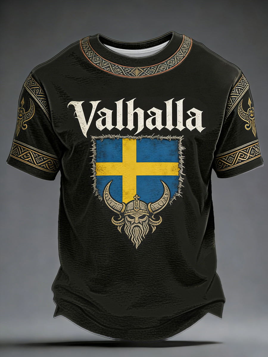 Lord's Swedish Viking-style Valhalla T-shirt