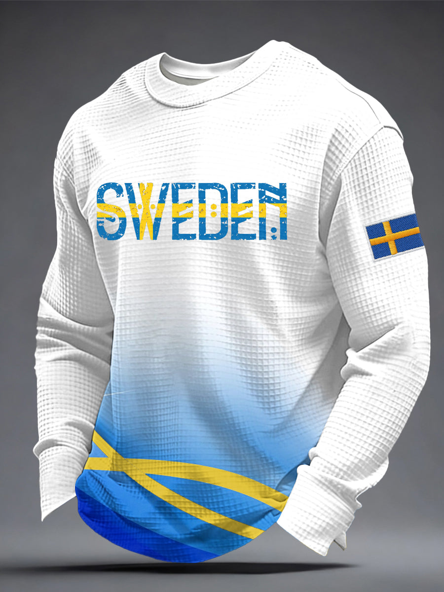 Men's Swedish Art Waffle Top