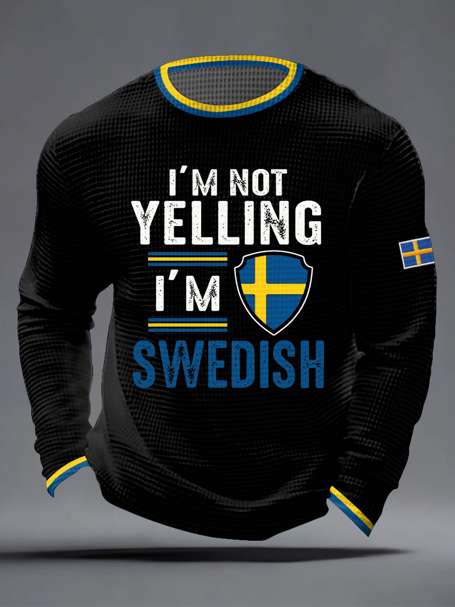 Men's Swedish Art Waffle Top