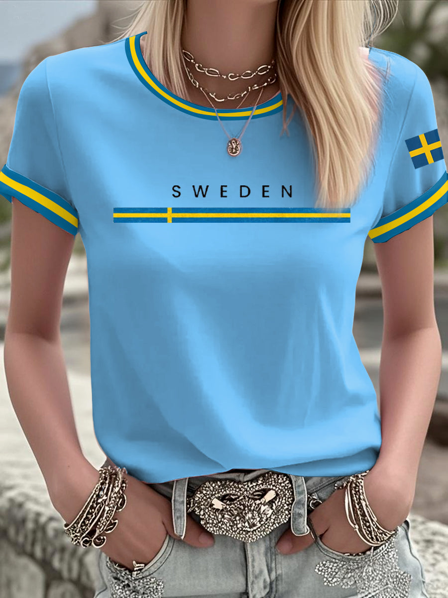 Kvinnors konst Tryckt T-shirt