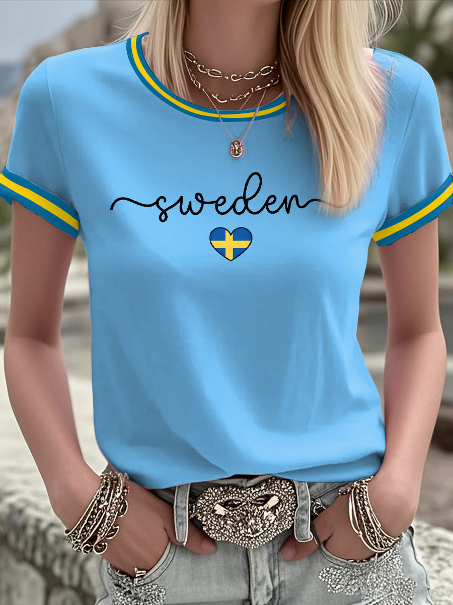 Kvinnors konst Tryckt T-shirt