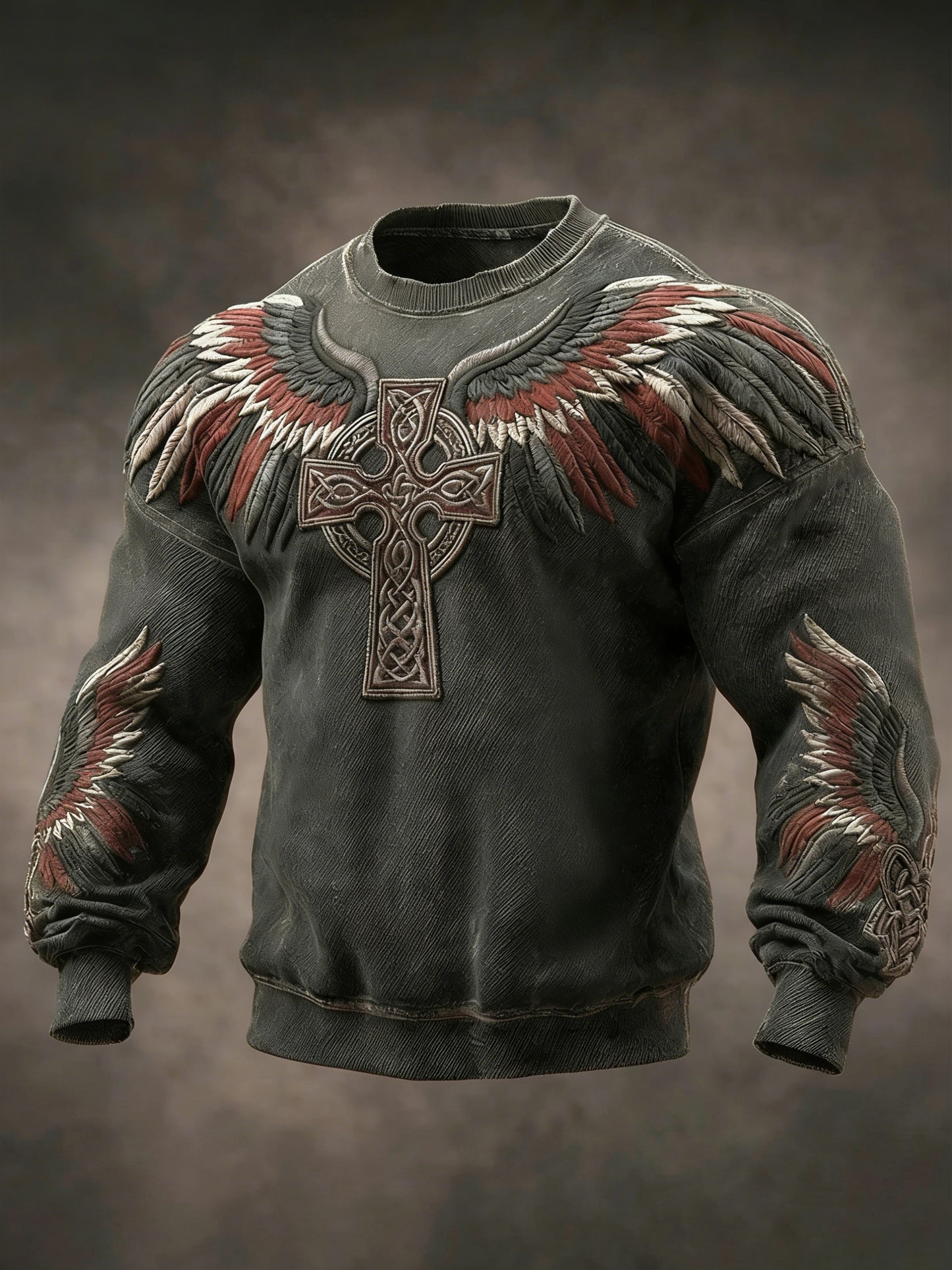 Herrsvärd Viking Printad Tröja