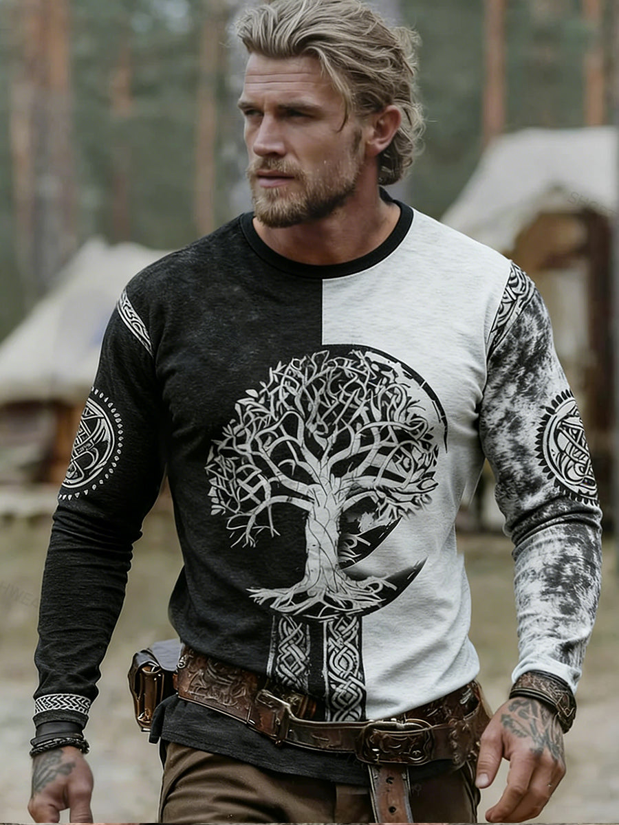 Men's Viking long-sleeved T-shirt