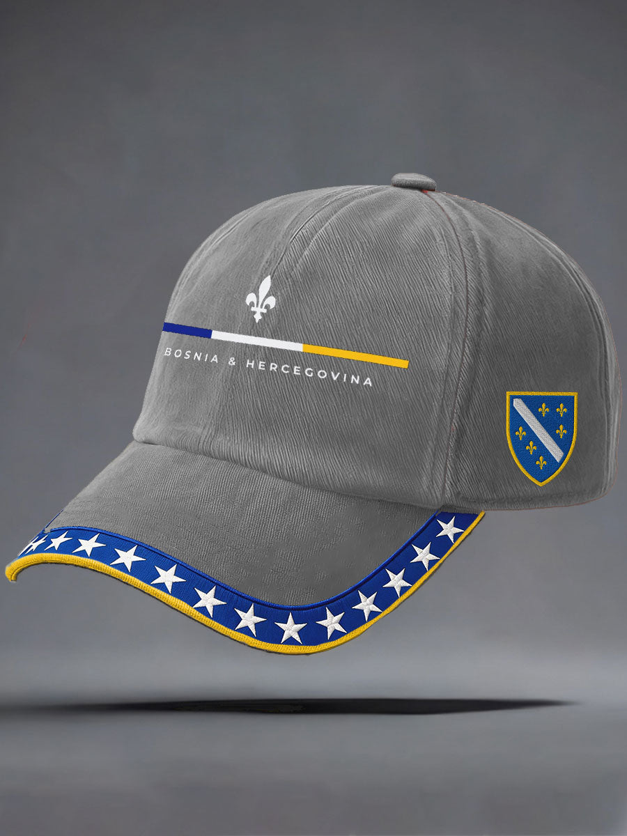 Unisex Bosnia ZMAJEVI Football Teacher Printed Hat