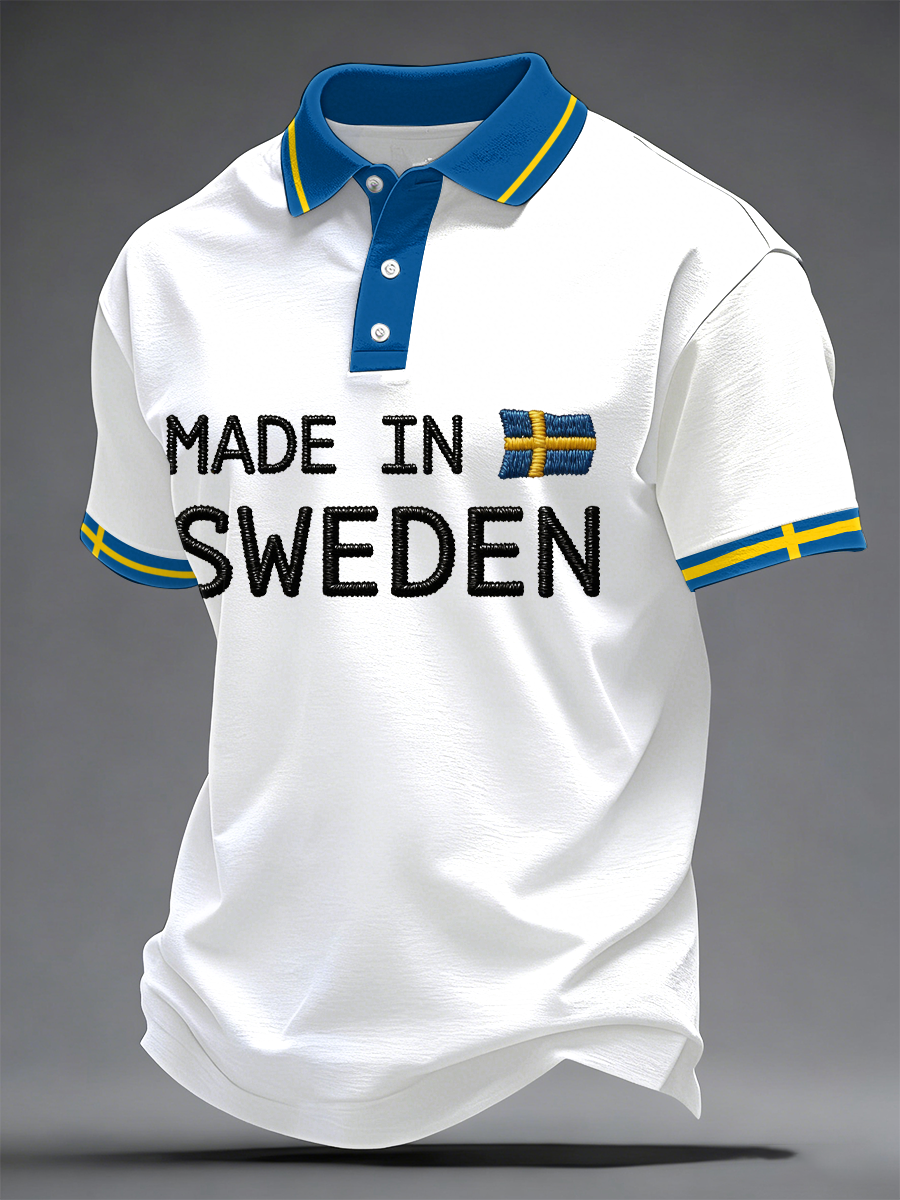 Men's Made in Sweden polo skjorta