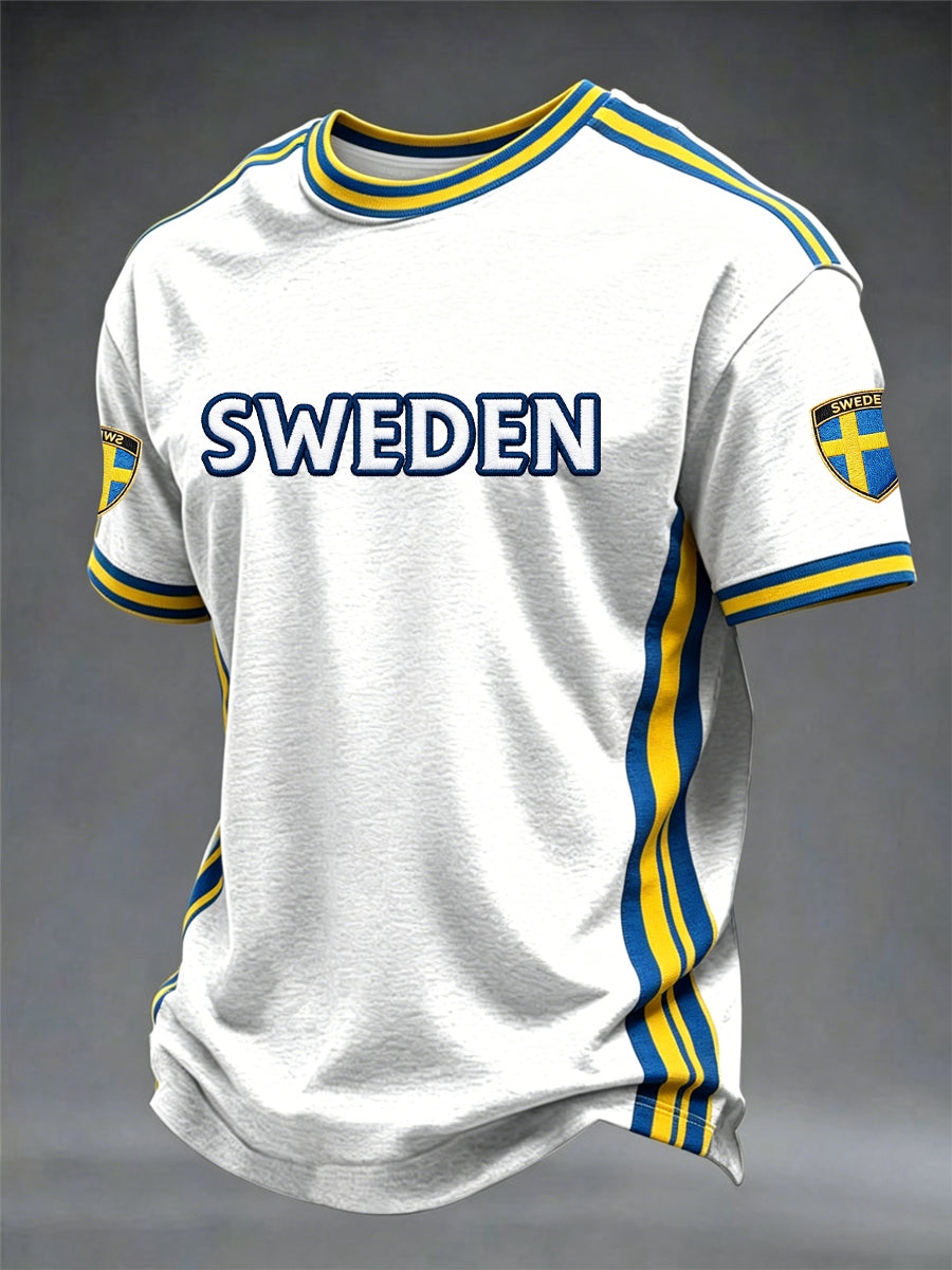 Men's sweatshirt with Swedish print
