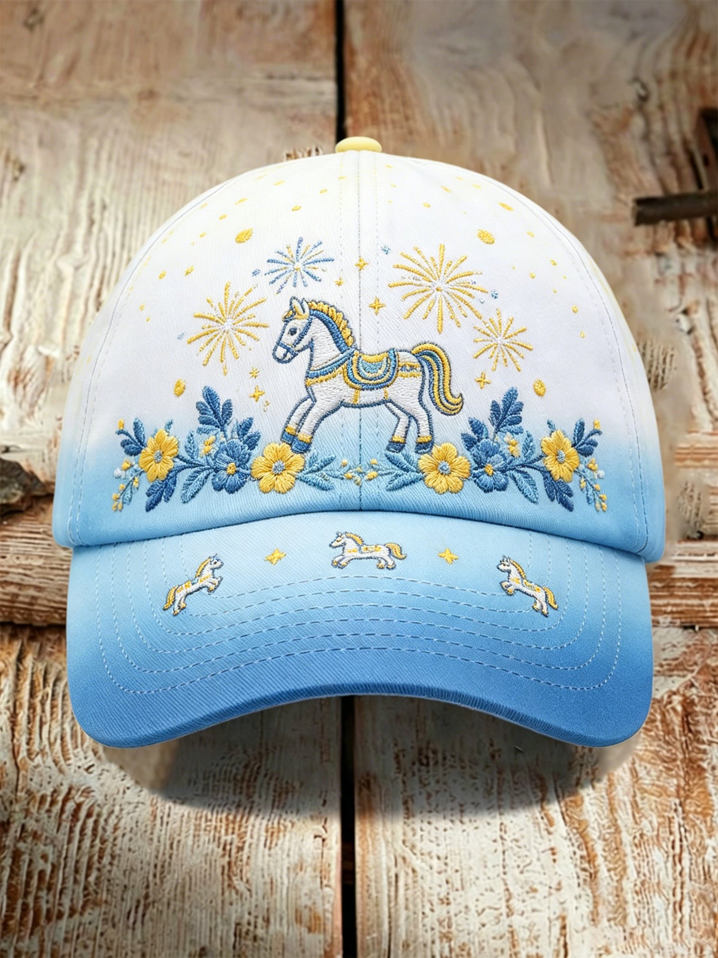 Unisex konsttryckshatt med motiv från den svenska nationaldagen