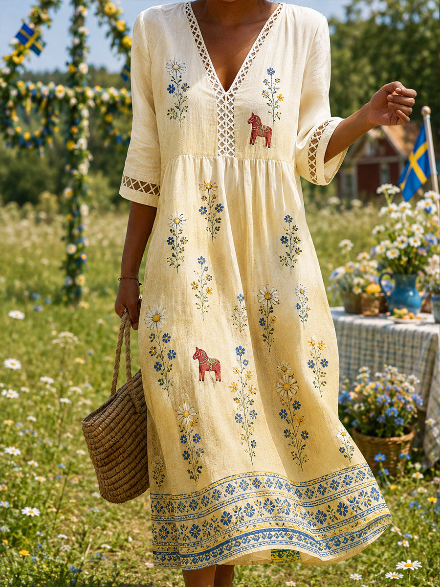 Women's floral sundress for everyday wear