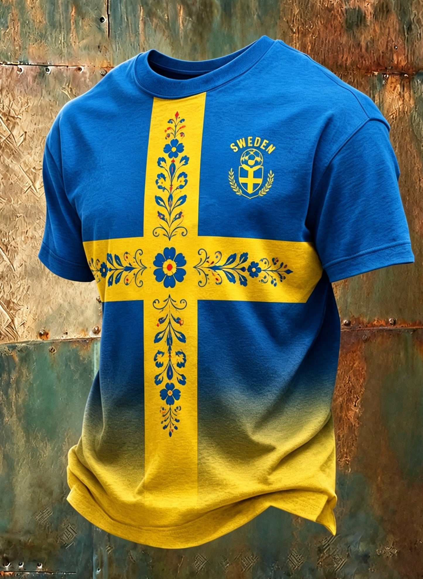 Herrarnas fotbollsmatch – hejarklackkonsttryck T-shirt