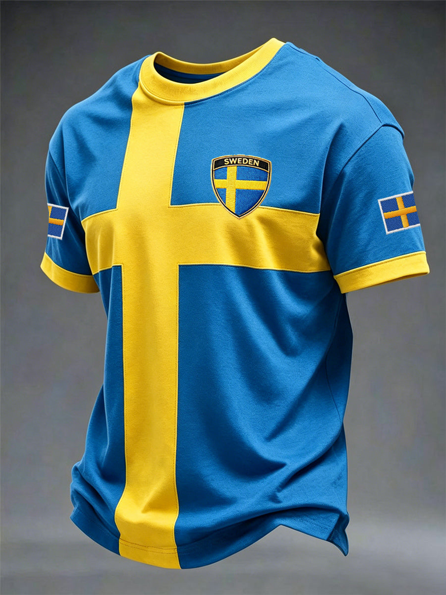 Swedish men's football competition jersey