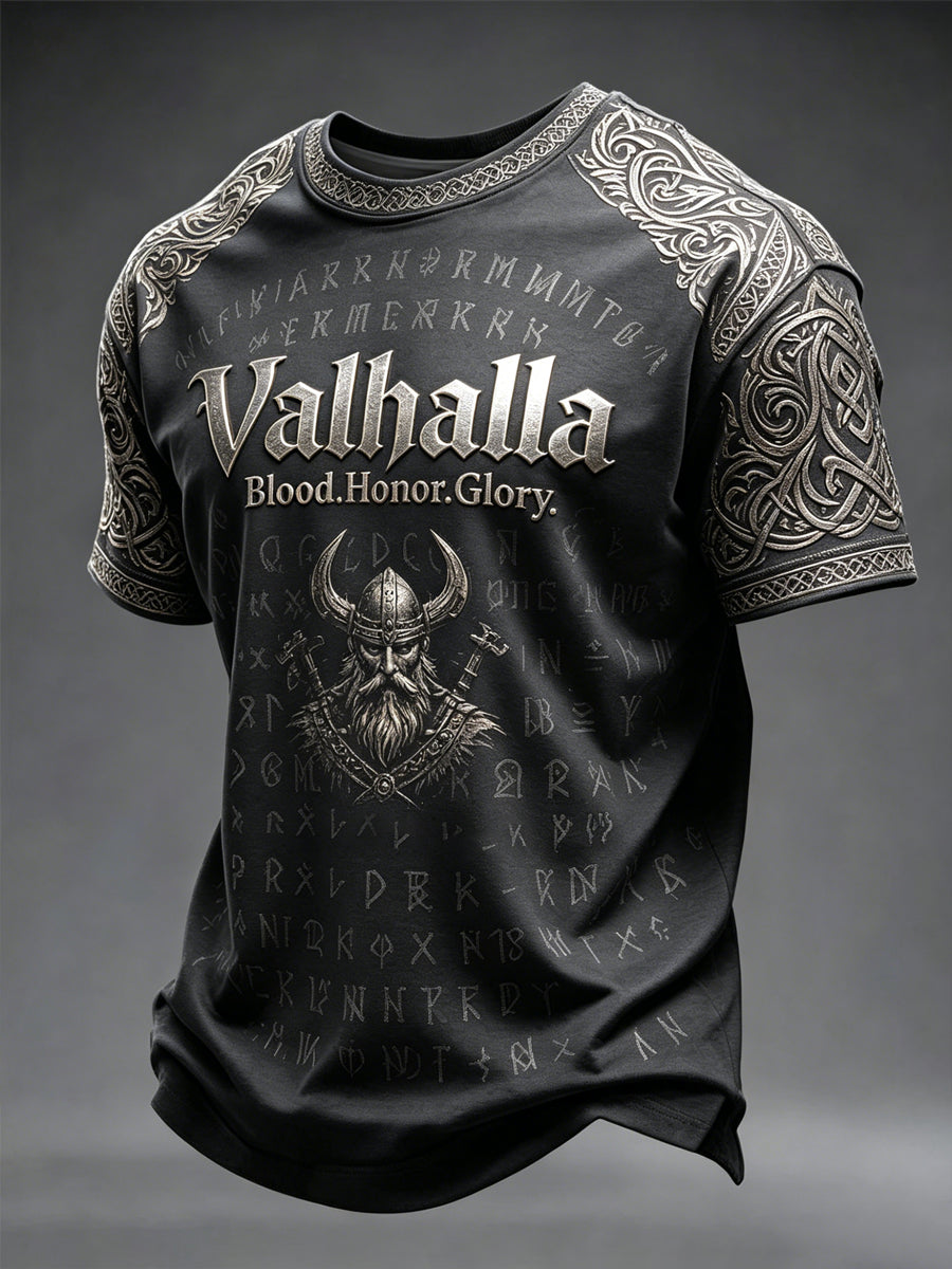 Men's sweatshirt with Valhalla print