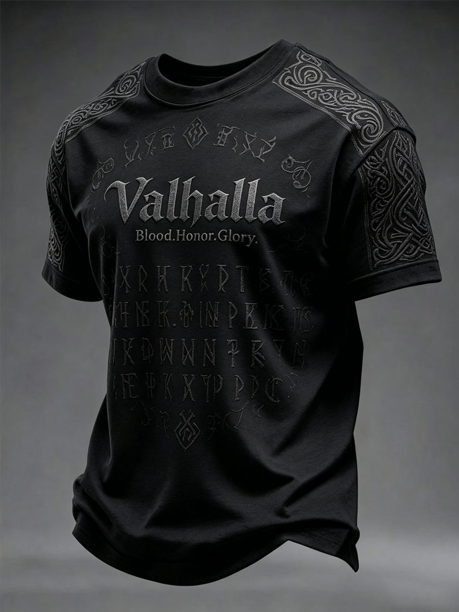 Men's sweatshirt with Valhalla print