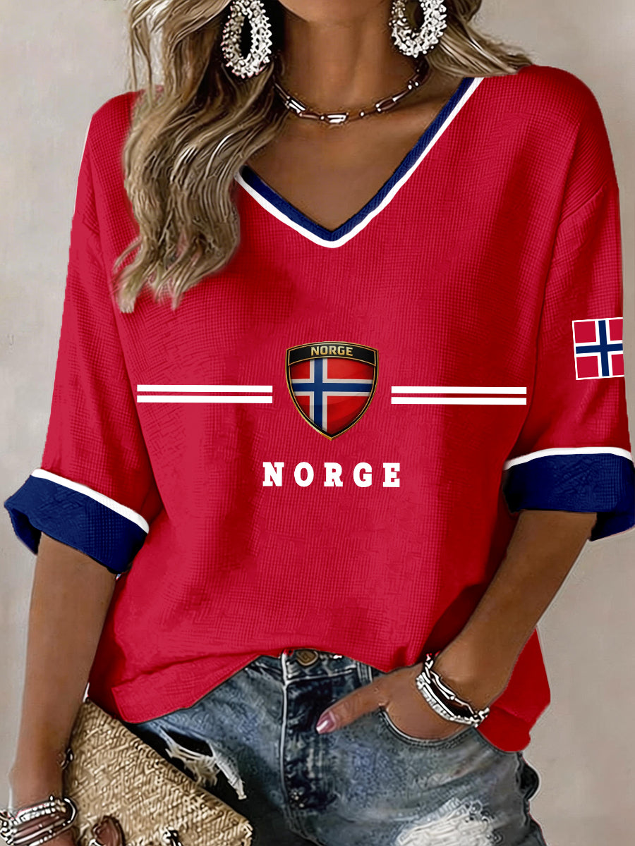 Women's Norway V-Neck T-shirt