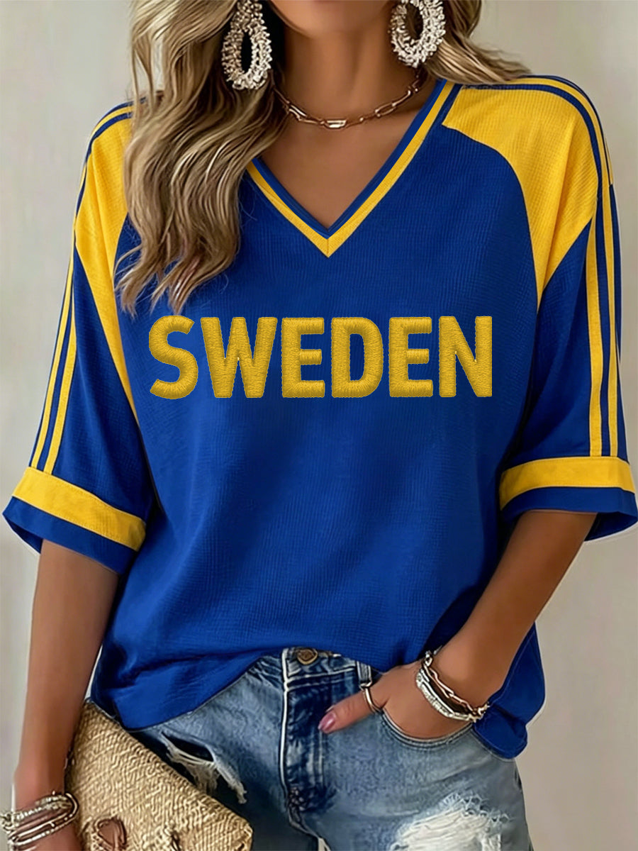 Dams ökensimma-klassisk t-shirt