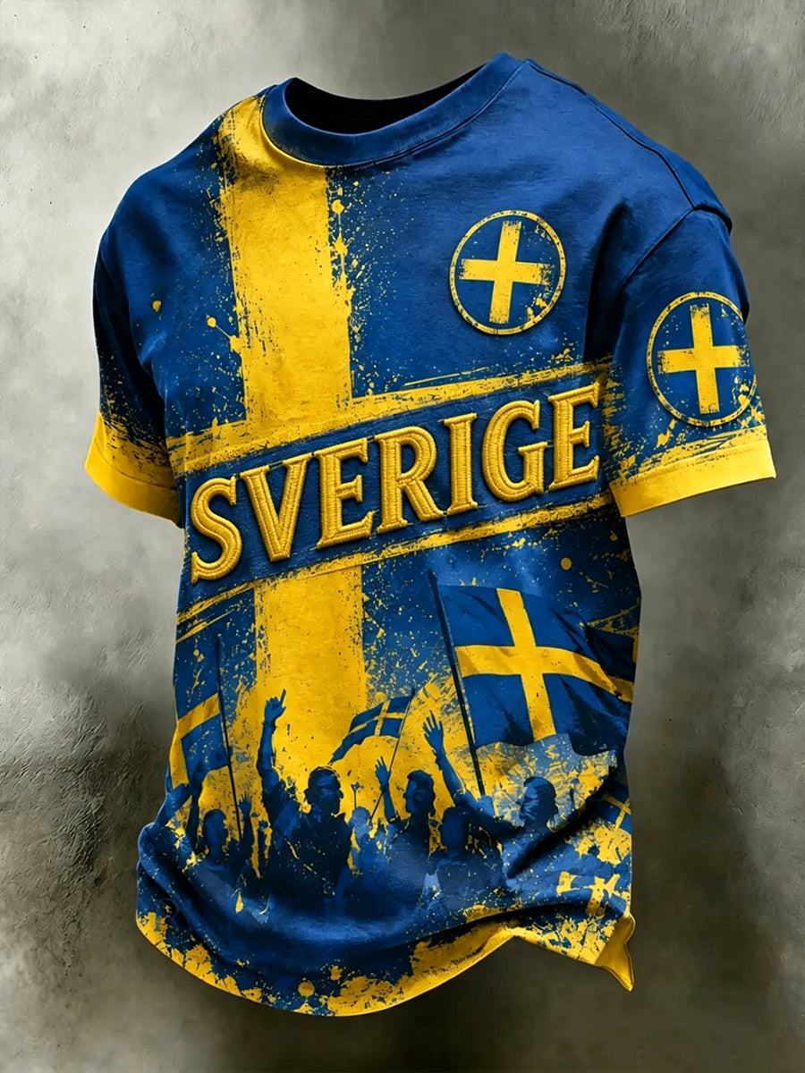 Svensk fotbollstävlat herrtröja
