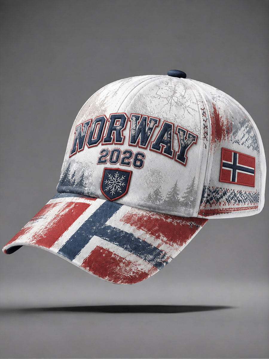 Norge Fotball Uformell Sportsstil Unisex Lue