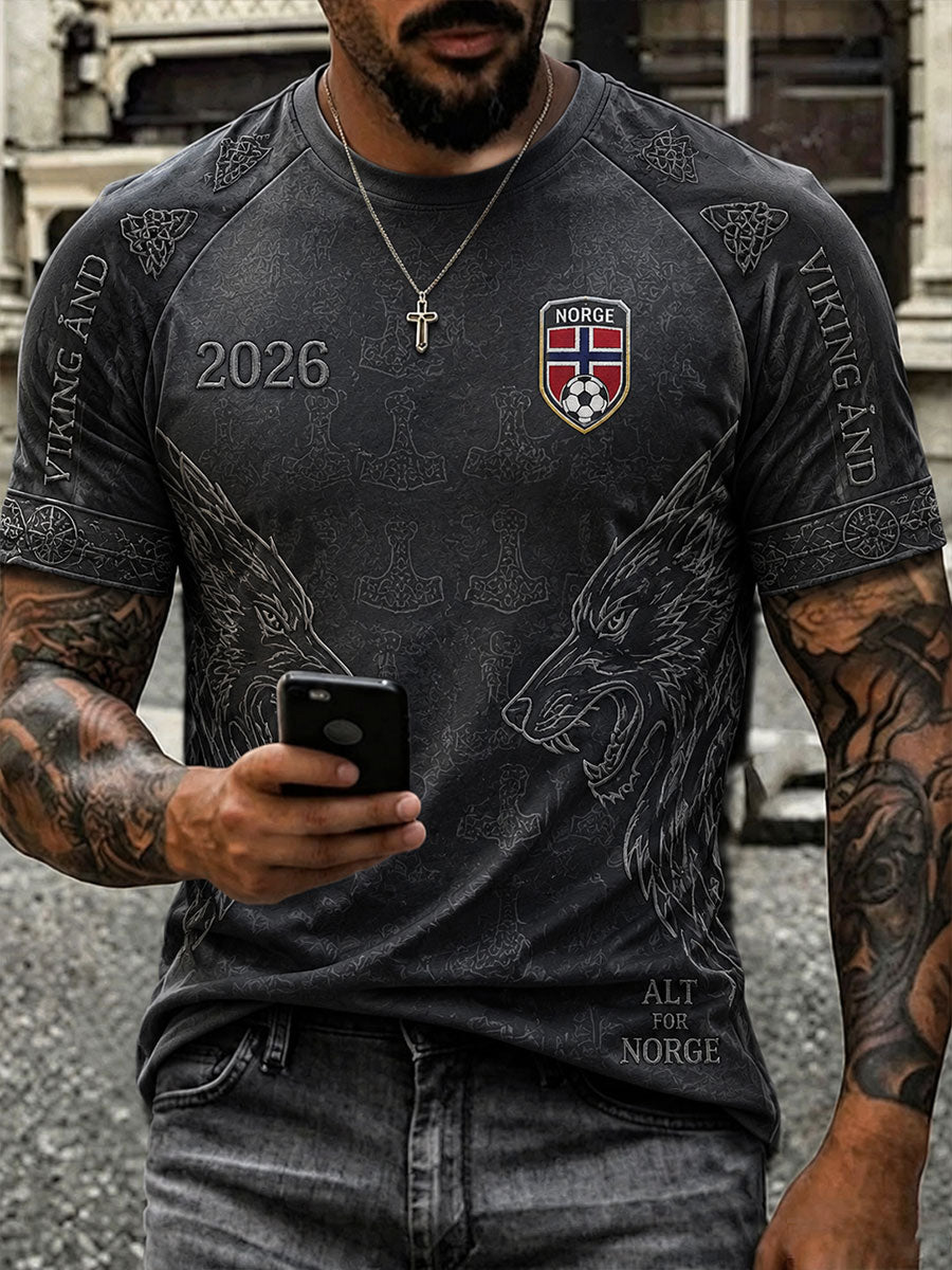 Menns Norge Fotball T-skjorter