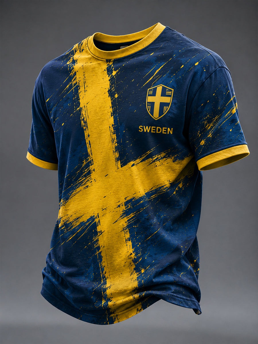 Svensk fotbollstävlat herrtröja