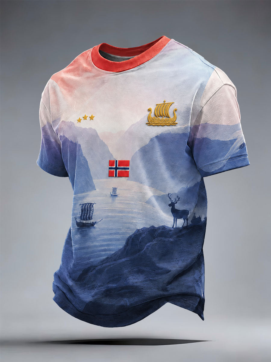 Menns Norge T-skjorte