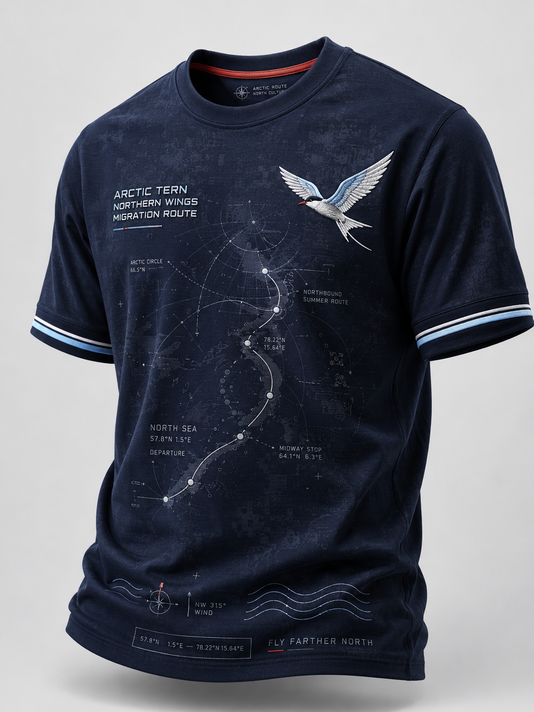 Norske dyr Korte ermer T-shirt