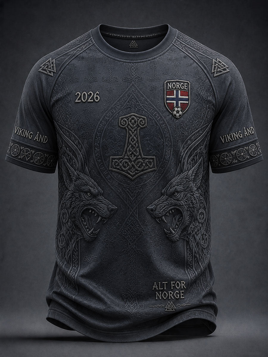 Menns Norge Fotball T-skjorter