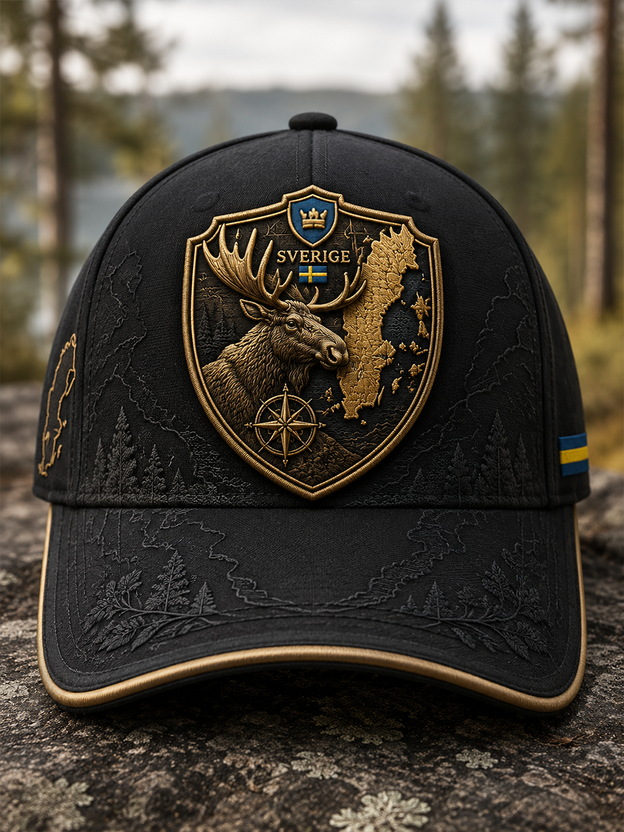 Svensk Djurkarta Unisex Mössa