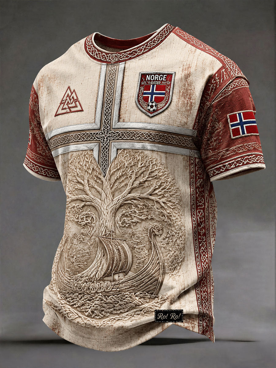 Menns Norge Fotball T-skjorter