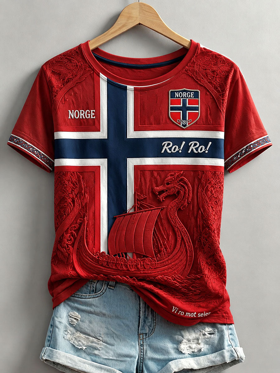 Kvinnernes vikinge-t-shirt