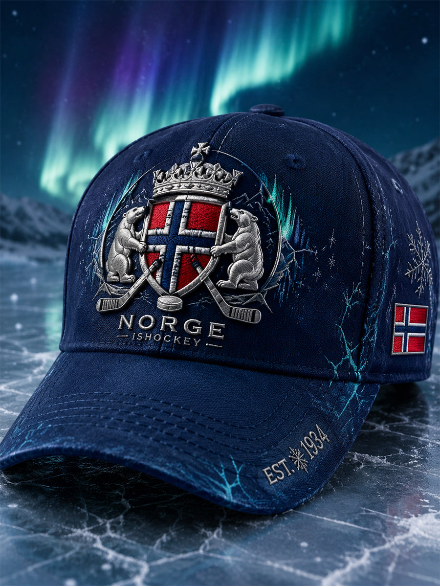 Unisex norsk ishockeylue
