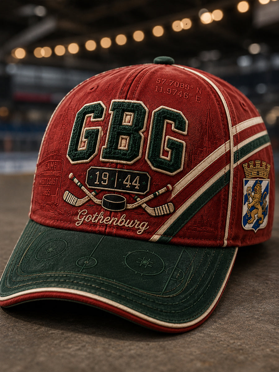 Unisex 1944 Göteborg Hockeyarv Våffelmönstrad Hat