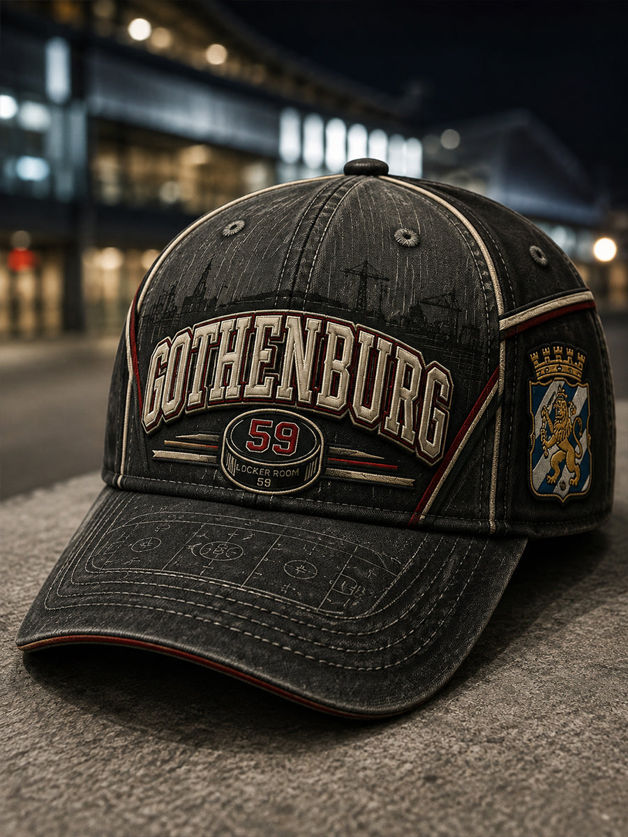 Unisex 1944 Göteborg Hockeyarv Våffelmönstrad Hat