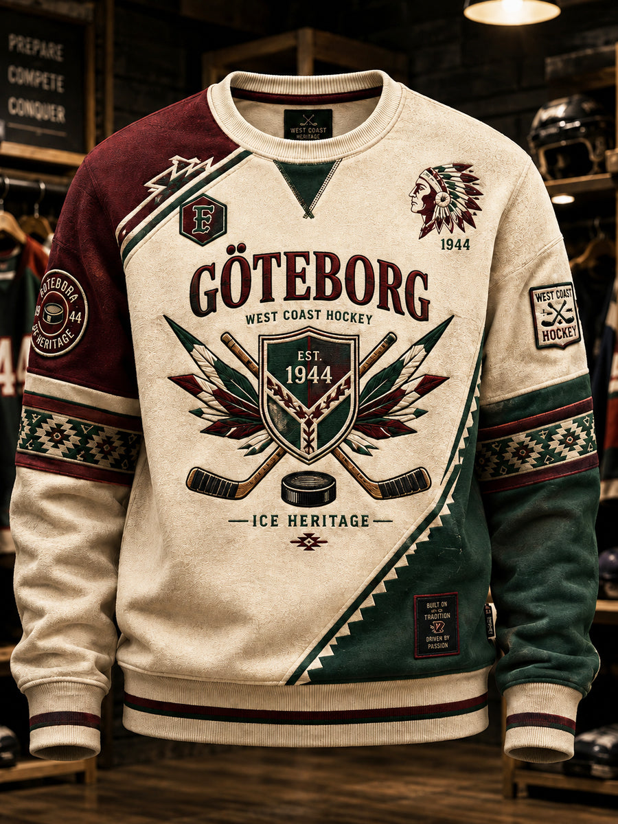 Vintage Göteborgshockeyfantast Fritidströja