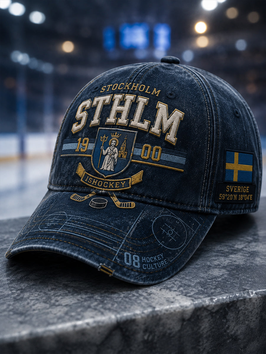 Unisex Stockholm Ishockey 1891-hatt
