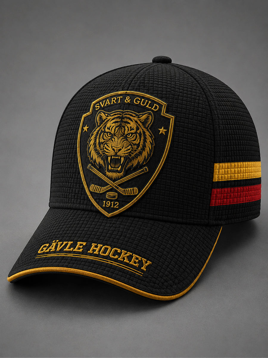 Gävle Hockey Tigermönstrad Basebollkeps