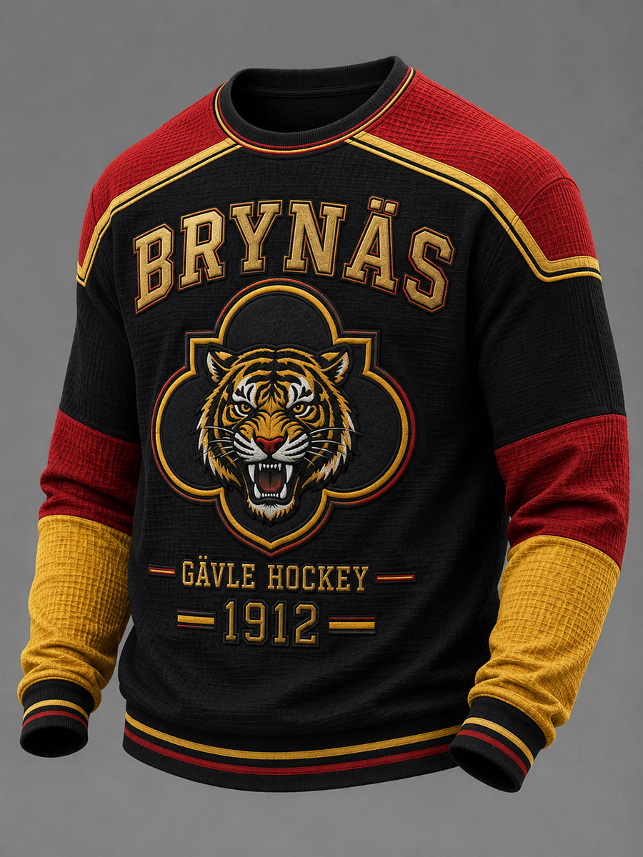Brynäs Röd axelklöver hockeytradition herrtröja