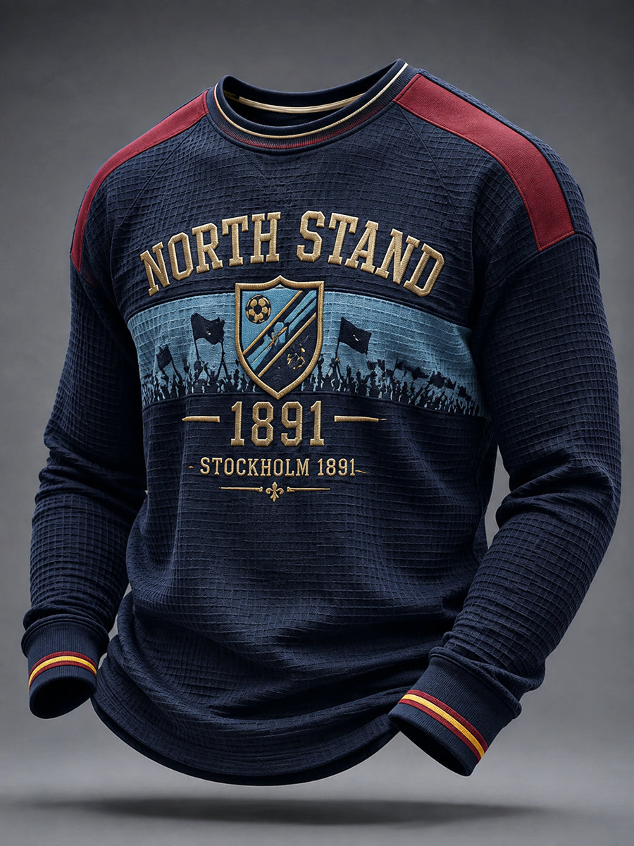 Herr-Djurgården Stockholm 1891-heritage fotbollströja i våffelvävd bomull