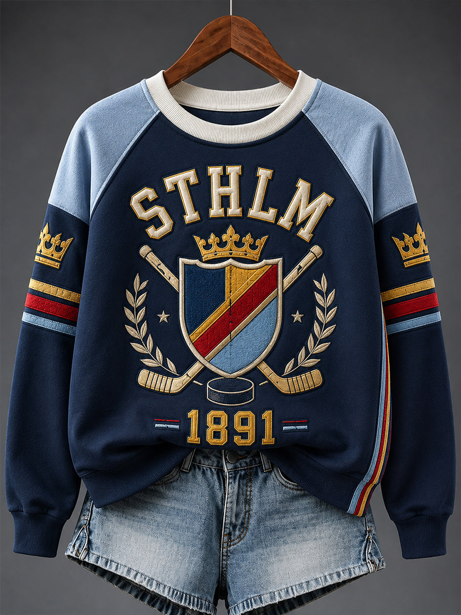 Kvinnors Djurgårdens IF Raglan Sweatshirt