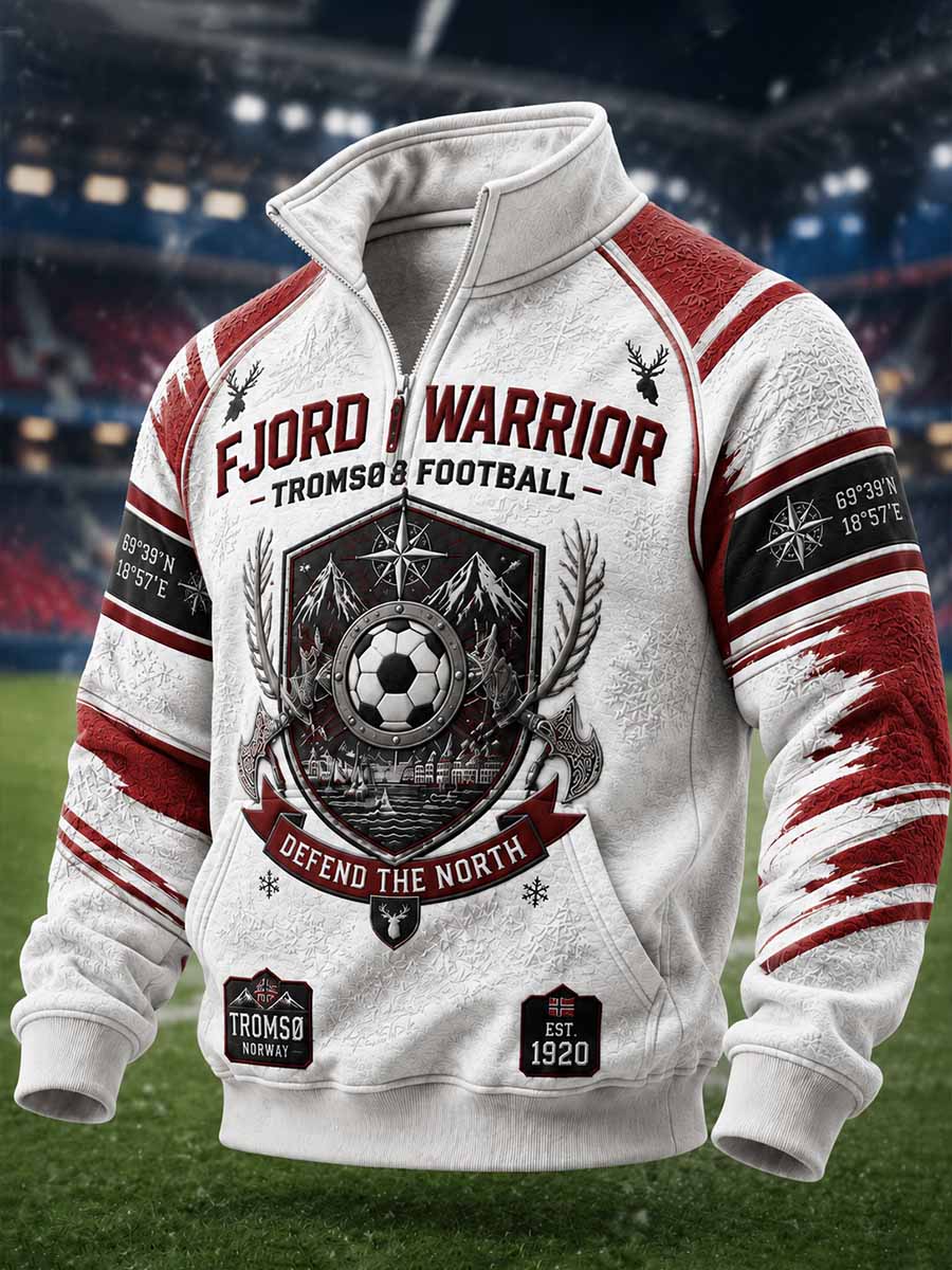 Herrers Tromsø Fotballag Trykt Sweater