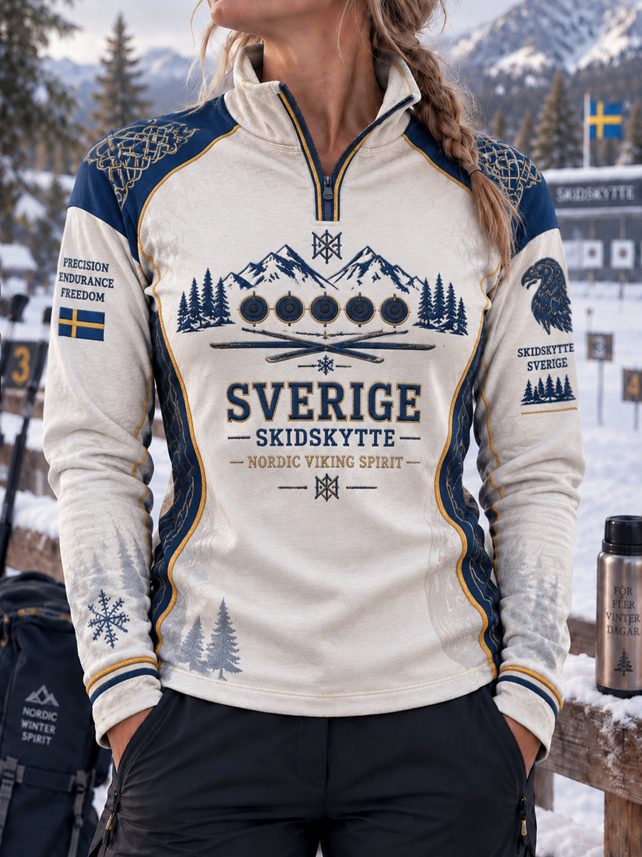 Damernas Sverige Skidskytte Heritage Vintertröja
