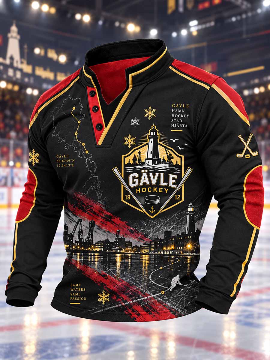 Mäns Gävle Hockey Team Grafisk tröjar