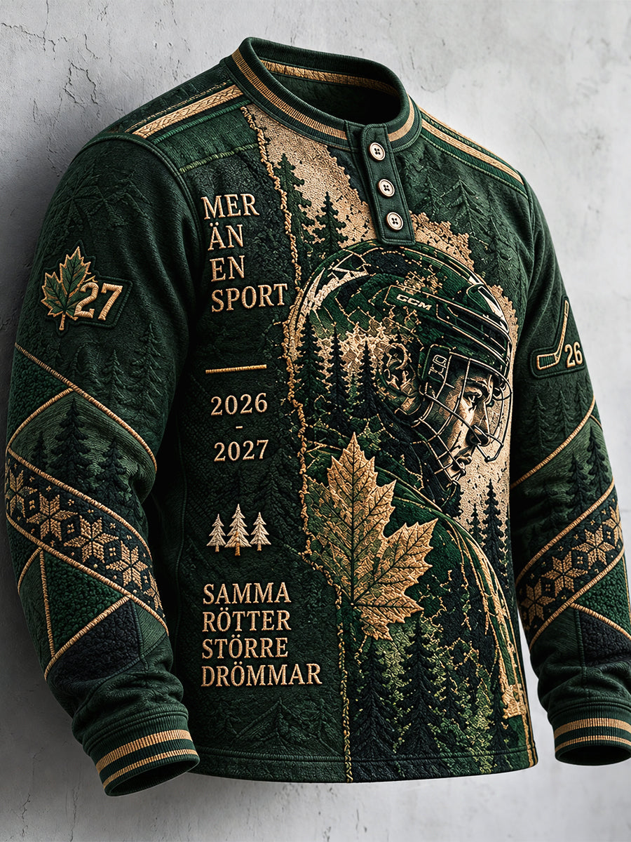 Herrarnas IF Björklöven-svenska ishockeytryck i casual-tröja