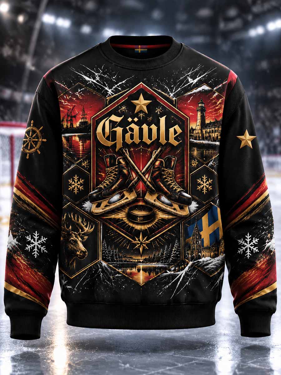 Herrtröja med grafik från Gävle Hockey Team